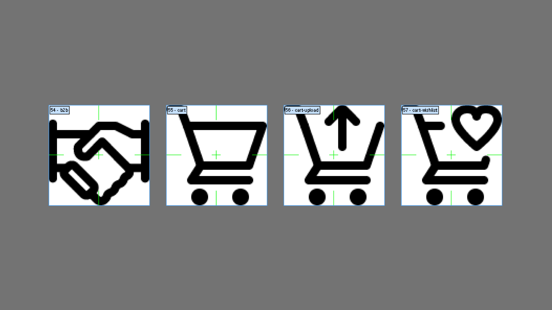 group of e-Commerce icons